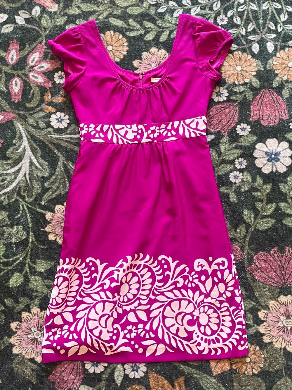 💋 NWOT Banana Republic Puff Sleeve Summer Dress 💋